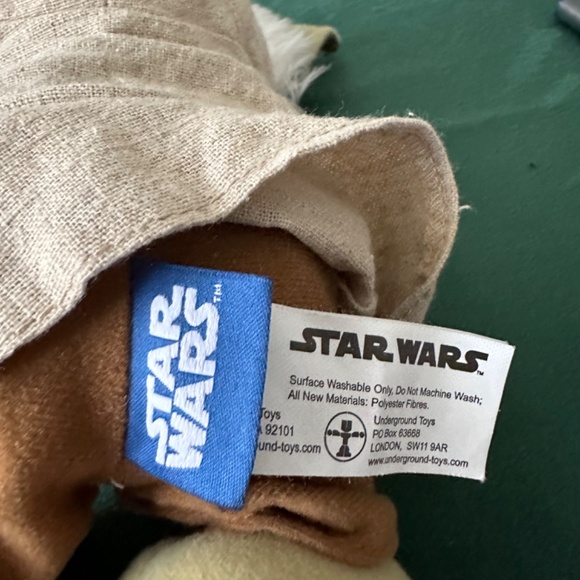 Disney, Star Wars , talking Yoda Plush, 9” tall - Picture 6 of 6